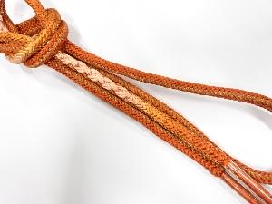 未使用品　正絹　手組帯締め